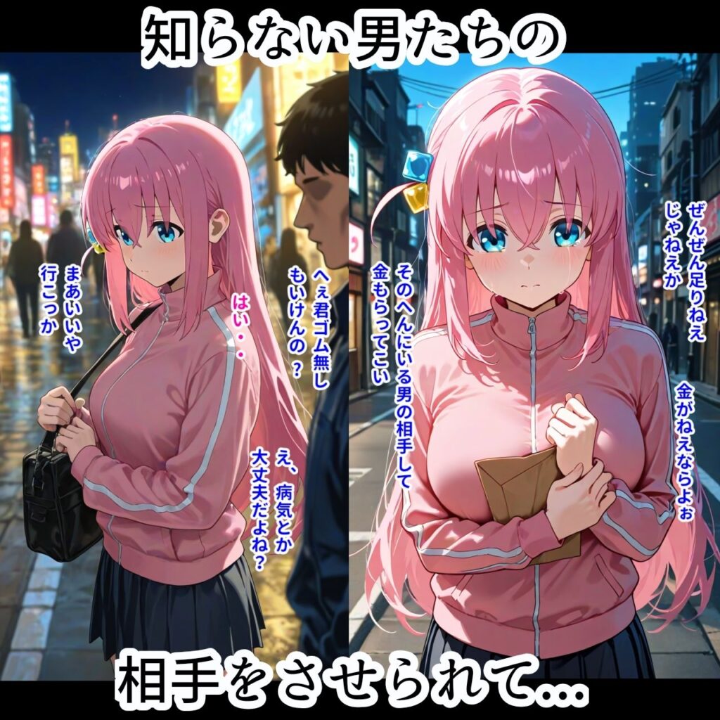 ぼっちなあの娘がおじさん達にやりたい放題されちゃうお話【すこりんぴっく】4